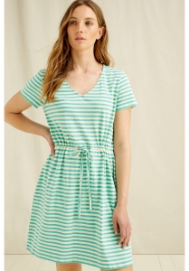 Ashby Stripe Dress green
